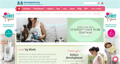 Desktop Screenshot of everydayfamily.com